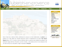 Tablet Screenshot of luberon-en-provence.com
